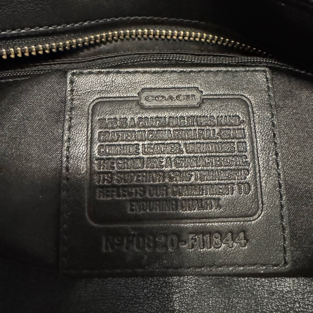 Coach Cowhide Leather Hobo Bag - Picture 5 of 7